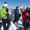 Uschis Tourengruppe in den Karnischen Alpen 