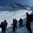 Uschis Tourengruppe in den Karnischen Alpen 
