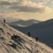 Skitouren am Van Mijenfjorden, Spitzbergen