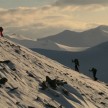 Skitouren am Van Mijenfjorden, Spitzbergen