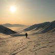 Skitouren am Van Mijenfjorden, Spitzbergen