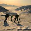 Skitouren am Van Mijenfjorden, Spitzbergen