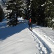 Schitourenstart in den Karnischen Alpen