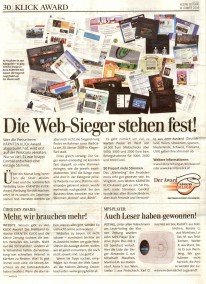 Kärnten Klick Award - Die Web-Sieger stehen fest!